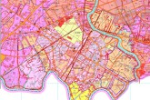 Bản đồ quy hoạch giao thông xã Phú An, thị xã Bến Cát, Bình Dương