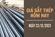 Giá sắt thép xây dựng hôm nay 22/12: Tăng thêm 57 nhân dân tệ/tấn trên Sàn SHFE