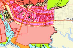 Bản đồ quy hoạch giao thông xã Tân Hải, thị xã Phú Mỹ, Bà Rịa - Vũng Tàu đến năm 2030