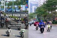 Dự báo thời tiết hôm nay 26/12/2023: Hà Nội trời rét, Đà Nẵng có mưa, TP HCM duy trì nắng nhiều, mưa ít