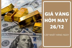 Giá vàng hôm nay 26/12: Vàng SJC tiếp tục lập đỉnh mới, bán ra ở mốc 78,6 triệu đồng/lượng