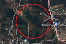 Đất có quy hoạch ở xã Bàu Chinh, huyện Châu Đức, tỉnh Bà Rịa - Vũng Tàu