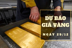 Dự báo giá vàng 29/12: Đà sụt giảm sẽ tiếp diễn?