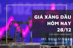 Giá xăng dầu hôm nay 28/12: Tăng giảm trái chiều