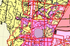 Bản đồ quy hoạch sử dụng đất thị trấn Đất Đỏ, huyện Đất Đỏ, tỉnh Bà Rịa - Vũng Tàu thời kỳ 2021 - 2030