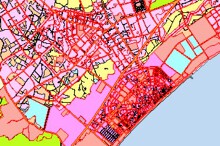 Bản đồ quy hoạch sử dụng đất thị trấn Phước Hải, huyện Đất Đỏ, tỉnh Bà Rịa - Vũng Tàu thời kỳ 2021 - 2030
