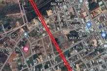 Đường sẽ mở ở xã Lộc An, huyện Đất Đỏ, tỉnh Bà Rịa - Vũng Tàu