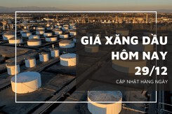 Giá xăng dầu hôm nay 29/12: Thị trường tiếp tục điều chỉnh trái chiều