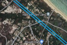 Đường sẽ mở ở xã Giang Hải, huyện Phú Lộc, Thừa Thiên Huế