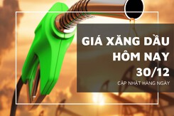 Giá xăng dầu hôm nay 30/12: Đồng loạt lao dốc ở phiên cuối tuần