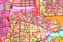 Bản đồ quy hoạch giao thông xã Phước Long Thọ, huyện Đất Đỏ, tỉnh Bà Rịa - Vũng Tàu thời kỳ 2021 - 2030