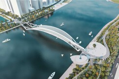 Một doanh nghiệp tài trợ toàn bộ vốn xây cầu đi bộ vượt sông Sài Gòn nối quận 1 - Thủ Thiêm