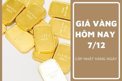 Giá vàng hôm nay 7/12: Vàng SJC đi ngang, giá bán ra cao nhất 73,4 triệu đồng/lượng