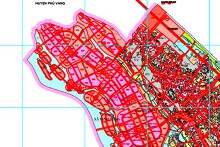 Bản đồ quy hoạch sử dụng đất xã Vinh Hưng, huyện Phú Lộc, Thừa Thiên Huế giai đoạn 2021 – 2030, tầm nhìn đến năm 2050