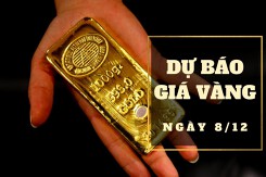 Dự báo giá vàng 8/12: Trở lại xu hướng tăng vào đầu phiên?