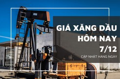 Giá xăng dầu hôm nay 7/12: Giảm sâu gần 4%