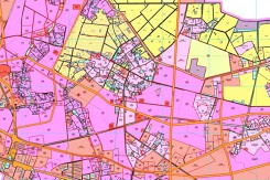 Bản đồ quy hoạch giao thông xã Cẩm Xá, thị xã Mỹ Hào, Hưng Yên