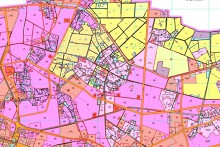 Bản đồ quy hoạch sử dụng đất xã Cẩm Xá, thị xã Mỹ Hào, Hưng Yên
