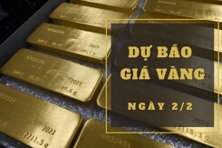 Dự báo giá vàng 2/2: Sẽ giảm theo thị trường thế giới?