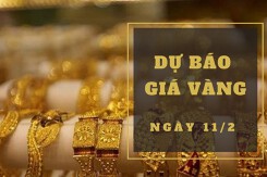 Dự báo giá vàng 11/2: Giảm nhẹ vào phiên cuối tuần?