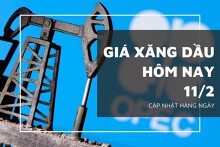 Giá xăng dầu hôm nay 11/2: Tăng mạnh khi Nga cắt giảm sản lượng