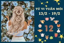 Tử vi tuần mới của 12 con giáp từ 13/2 đến 19/2: Thìn tài lộc tạm ổn, Tuất tình cảm kém sắc