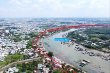 Toàn cảnh đường ven sông Cái sẽ mở theo quy hoạch tại TP Biên Hòa