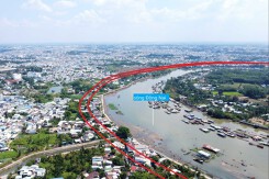 Toàn cảnh đường ven sông Cái sẽ mở theo quy hoạch tại TP Biên Hòa