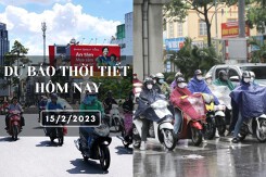 Dự báo thời tiết hôm nay 15/2/2023: Hà Nội trời rét 15 độ, Đà Nẵng ngày có mưa, TP HCM ít mưa, trời nắng ráo