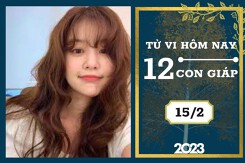 Tử vi hàng ngày hôm nay của 12 con giáp 15/2/2023: Thân tài lộc dư dả, Sửu tình duyên không vui vẻ