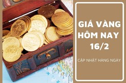 Giá vàng hôm nay 16/2: Ghi nhận tăng nhẹ 50.000 đồng/lượng