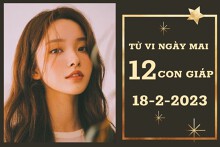 Tử vi ngày mai của 12 con giáp 18/2/2023: Mùi tài lộc không ổn, Dần sự nghiệp thăng tiến