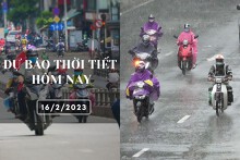 Dự báo thời tiết hôm nay 16/2/2023: Hà Nội có mưa, trời rét, Đà Nẵng trời lạnh, TP HCM vẫn nắng