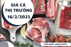 Giá cả thị trường hôm nay 16/2/2023: Co.op Mart,  Farmers' Market, WinMart lên kệ với nhiều loại thịt heo