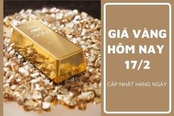 Giá vàng hôm nay 17/2: Điều chỉnh giảm nhẹ 50.000 đồng/lượng