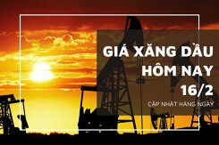 Giá xăng dầu hôm nay 16/2: Tăng trở lại trên 1% trong phiên giữa tuần