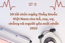 30 lời chúc ngày Thầy thuốc Việt Nam cho bố, mẹ, vợ, chồng và người yêu mới nhất 2023