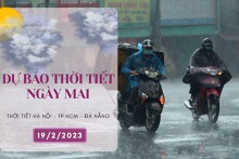 Dự báo thời tiết ngày mai 19/2/2023: Hà Nội tăng nhiệt, Đà Nẵng trời lạnh về sáng và đêm, TP HCM nắng nóng