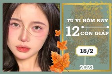 Tử vi hàng ngày hôm nay của 12 con giáp 18/2/2023: Hợi tài lộc ổn định, Thìn tình duyên êm ấm