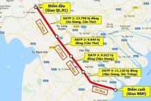 An Giang dồn lực chuẩn bị triển khai dự án cao tốc Châu Đốc - Cần Thơ - Sóc Trăng