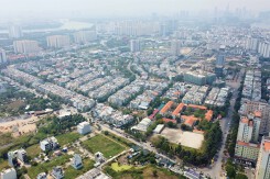 Đường sẽ mở theo quy hoạch qua khu đô thị An Phú - An Khánh, TP Thủ Đức