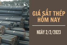 Giá sắt thép xây dựng hôm nay 2/2: Tiếp đà giảm, đạt 4.111 nhân dân tệ/tấn