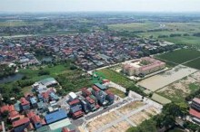 Hà Nội đấu giá 25 thửa đất ở tại huyện Đông Anh, khởi điểm từ 30,3 triệu đồng/m2