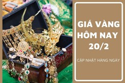 Giá vàng hôm nay 20/2: Biến động không đồng nhất từ 50.000 đồng/lượng đến 150.000 đồng/lượng sáng đầu tuần