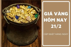 Giá vàng hôm nay 21/2: Đồng loạt đi ngang, neo quanh ngưỡng 67,1 triệu đồng/lượng