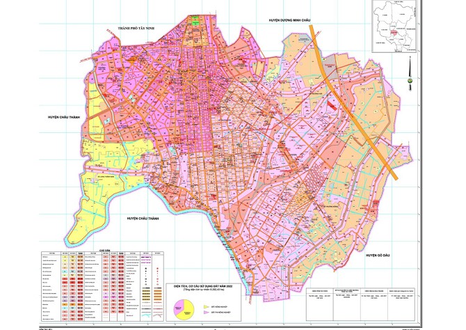Quy hoạch sử dụng đất Tây Ninh mới nhất