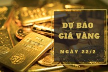 Dự báo giá vàng 22/2: Sẽ tiếp tục giảm theo thị trường thế giới?