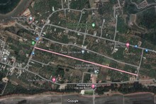 Đường dự kiến sẽ mở theo quy hoạch ở xã Long Hoà, huyện Cần Giờ, TP HCM (phần 2)