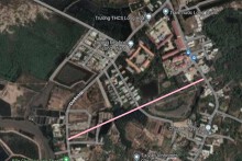 Đường dự kiến sẽ mở theo quy hoạch ở xã Long Hoà, huyện Cần Giờ, TP HCM (phần 5)