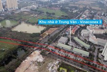 Những tuyến đường đang và sẽ mở qua khu nhà ở Trung Văn - Vinaconex 3